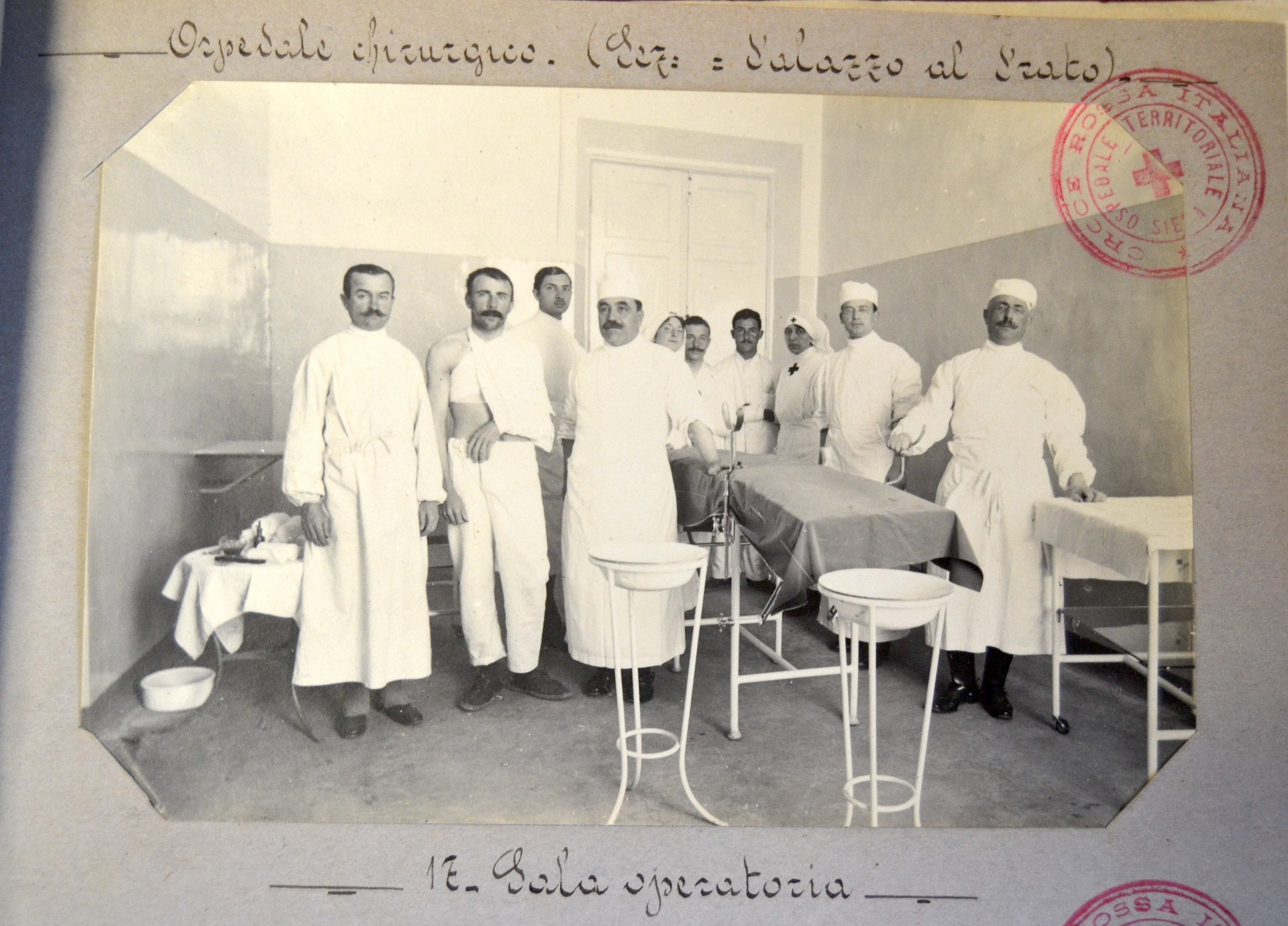 Croce Rossa Italiana - Medicina - Ospedali territoriali (positivo) di Anonimo (primo quarto XX)