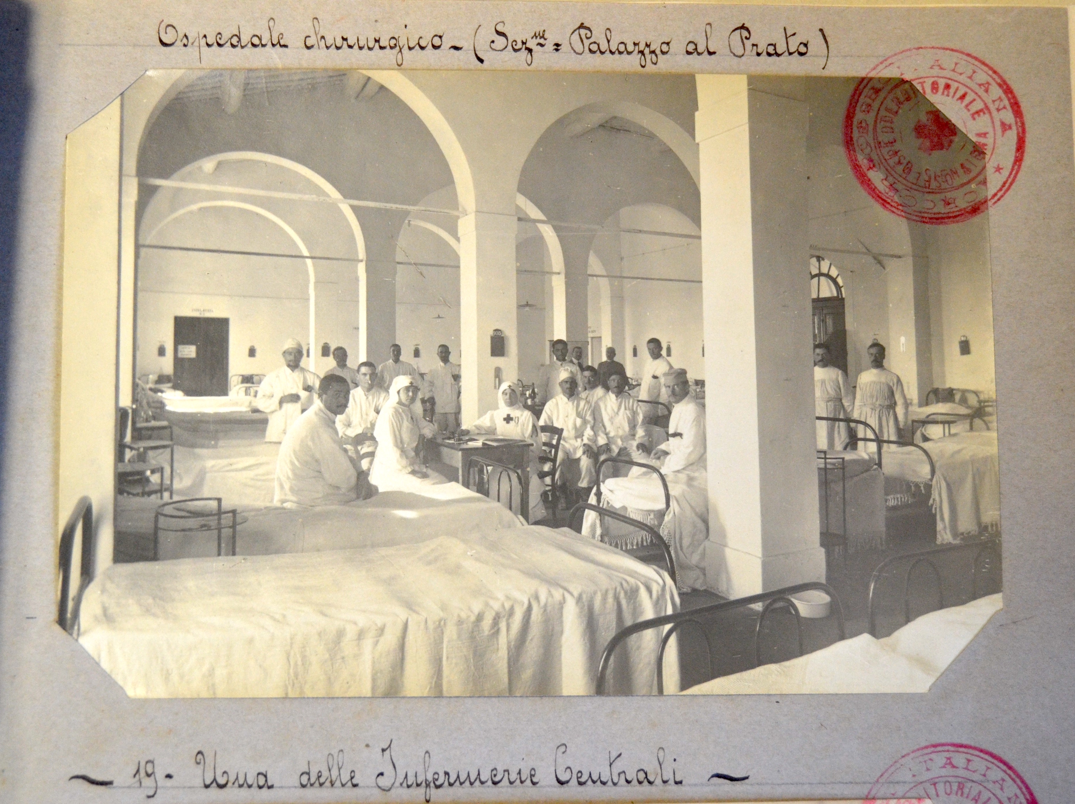 Croce Rossa Italiana - Medicina - Ospedali territoriali (positivo) di Anonimo (primo quarto XX)