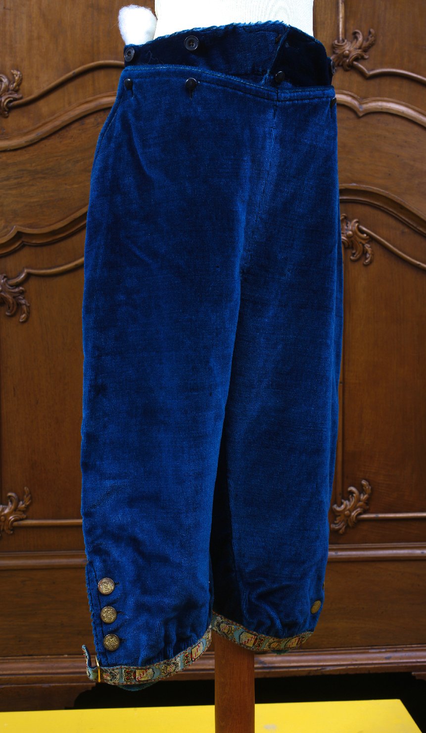calzoni, elemento d'insieme - manifattura lombarda (ultimo quarto XIX)