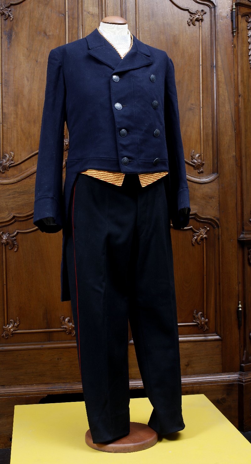 livrea, elemento d'insieme - manifattura lombarda (fine/ inizio XIX/ XX)