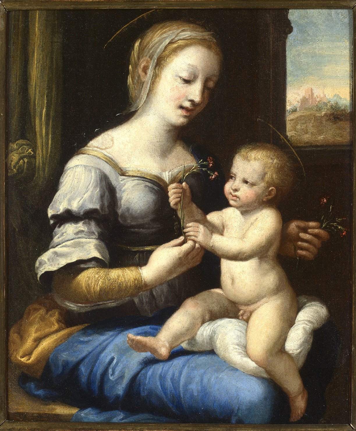 Madonna col Bambino (dipinto) - ambito emiliano (seconda metà sec. XVI)