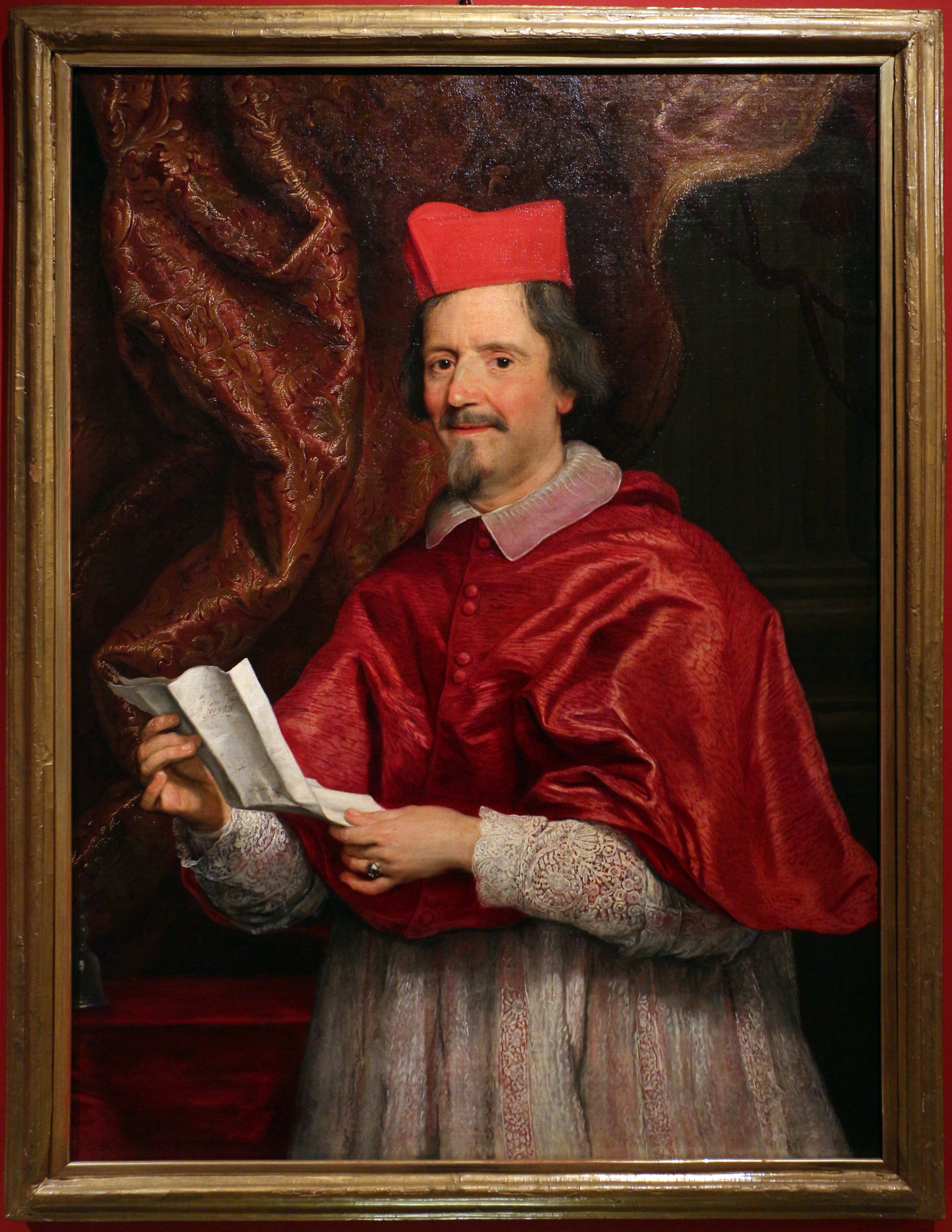 Ritratto del cardinale Giulio Spinola (dipinto, opera isolata) di Giovanni Bernardo Carbone (attribuito) (seconda metà XVII)