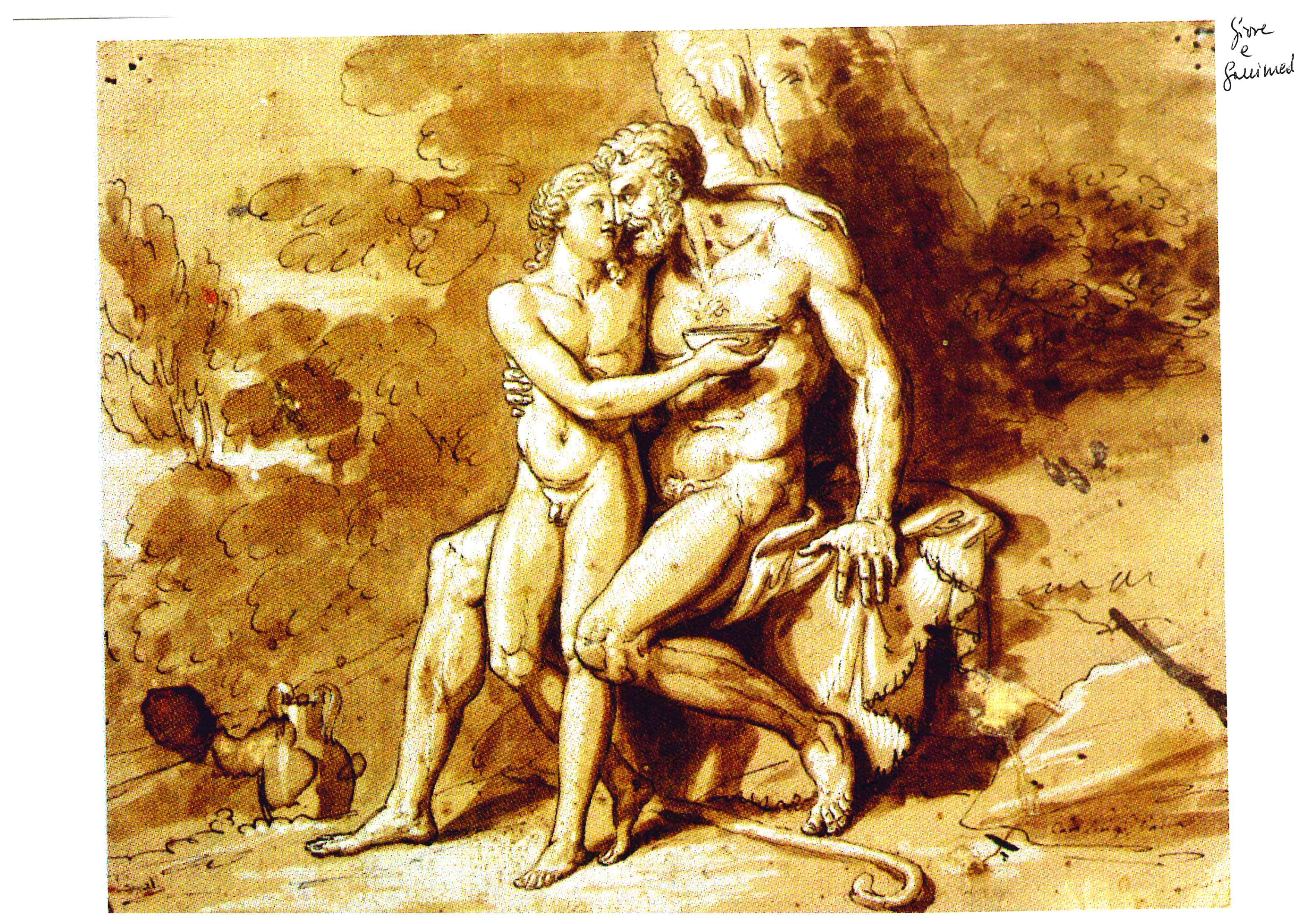 Scena classica (disegno, serie) di Luigi Vacca (attribuito) (prima metà XIX)