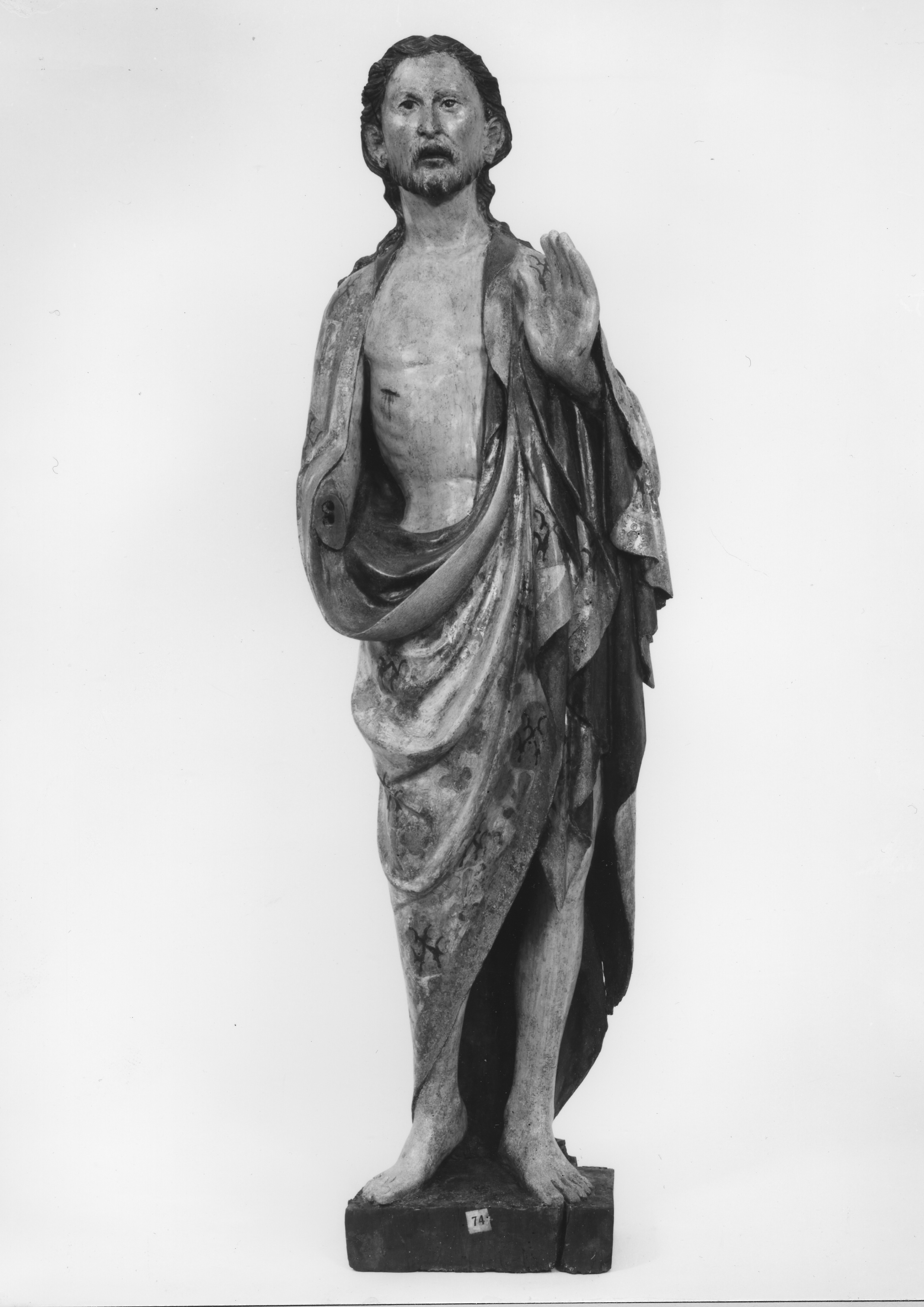 Cristo benedicente (statua, opera isolata) di Lorenzo di Pietro detto Vecchietta (attribuito) (prima metà XV)