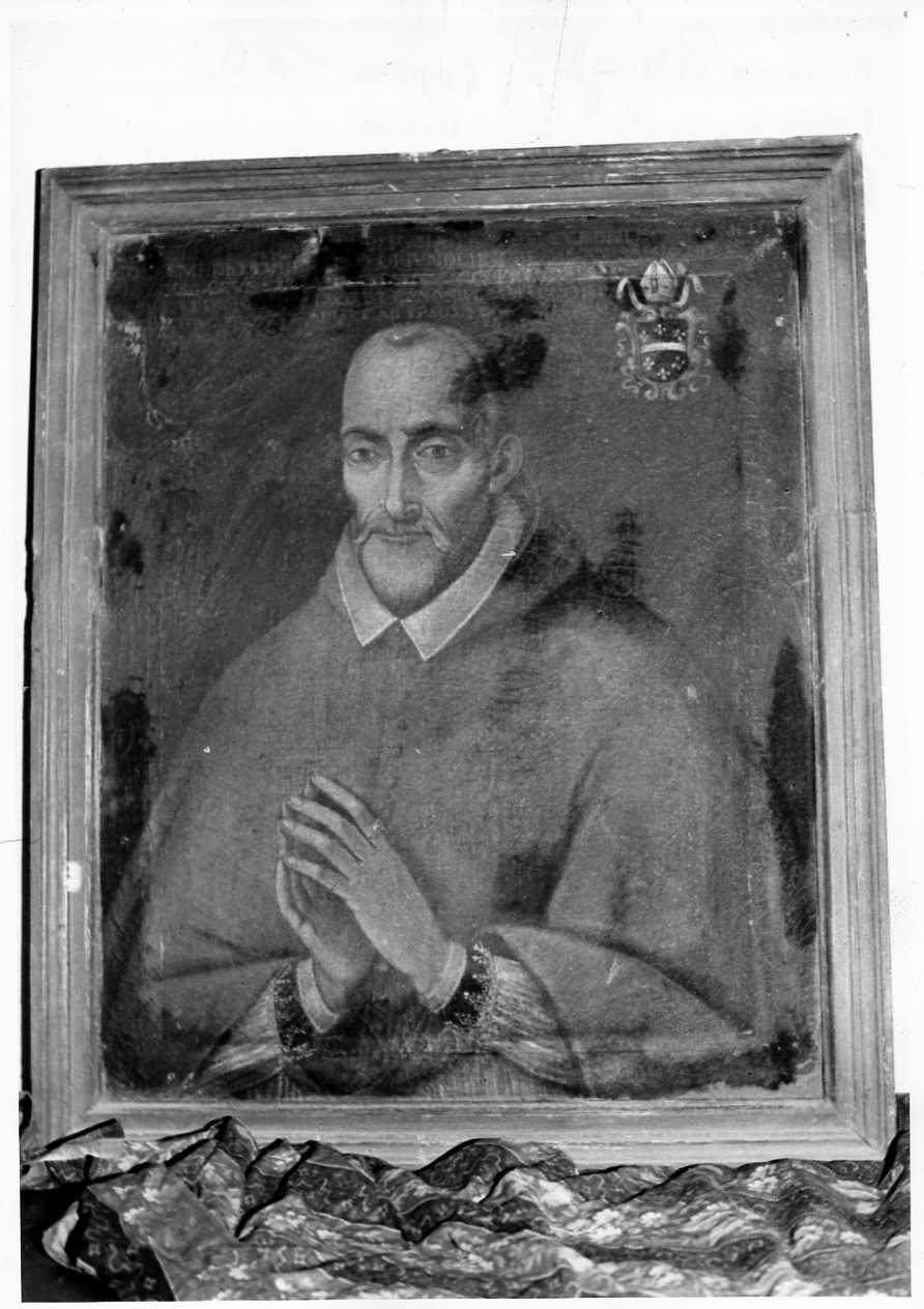 ritratto di ecclesiastico (dipinto, opera isolata) - ambito umbro (XVII)