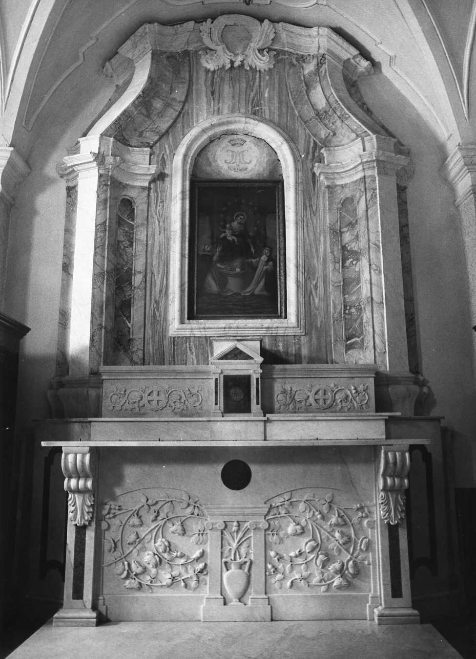altare, opera isolata - bottega Italia meridionale (sec. XVII)