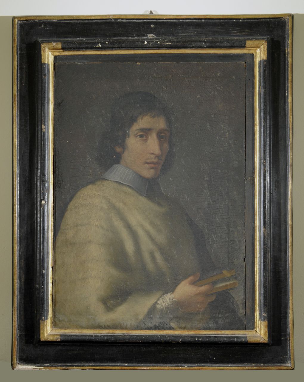 Ritratto di Alessandro Sansedoni (dipinto, opera isolata) - ambito senese (terzo quarto XVII)