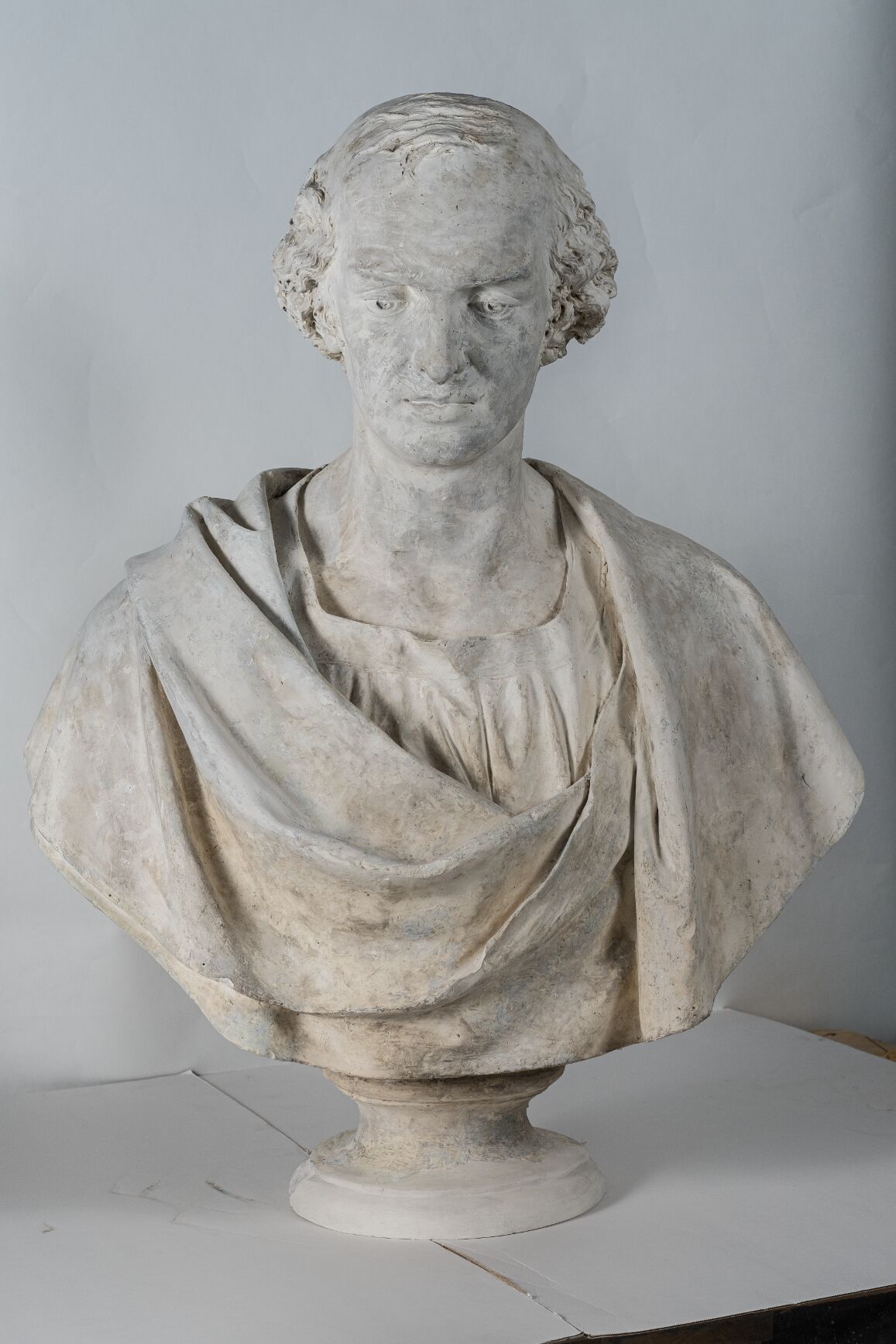 Busto di Cornelio Nepote, Ritratto maschile a mezzo busto (scultura, opera isolata) di Zannoni, Ugo - ambito veneto (ultimo quarto XIX)