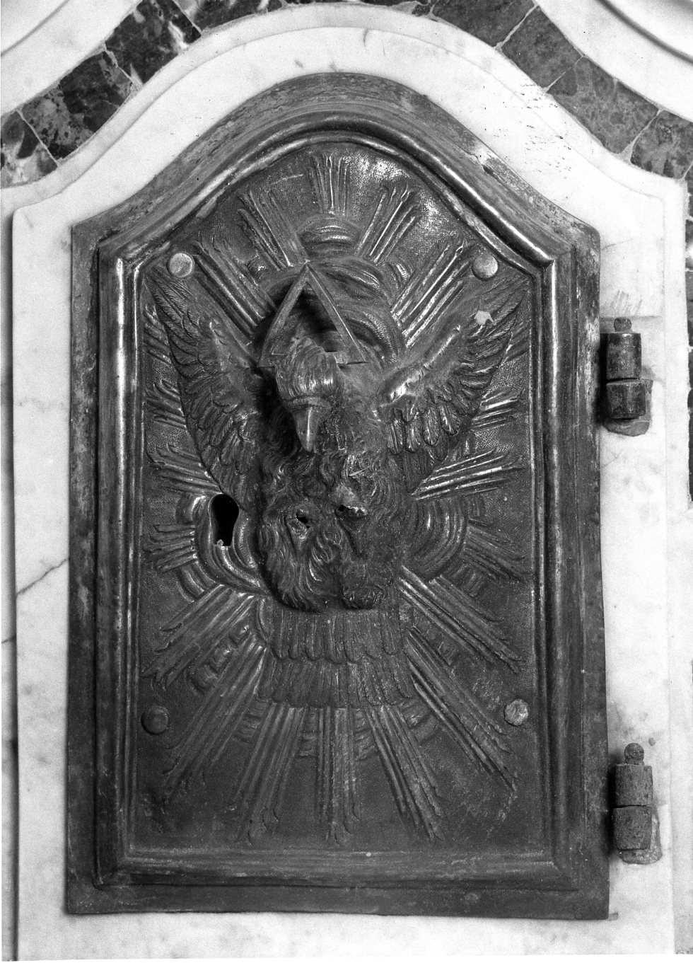 sportello di tabernacolo di Pane Gaetano (attribuito) (primo quarto sec. XIX)