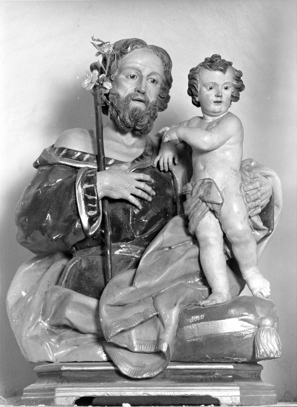 San Giuseppe (busto) - bottega molisana (seconda metà sec. XVIII)