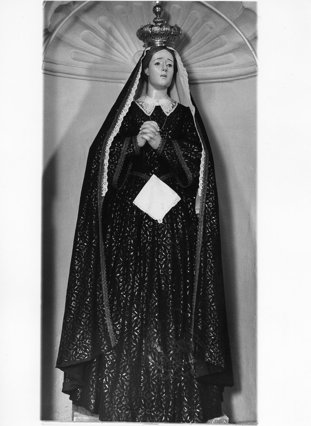 Madonna Addolorata (statua) - bottega molisana (secc. XVIII/ XIX)