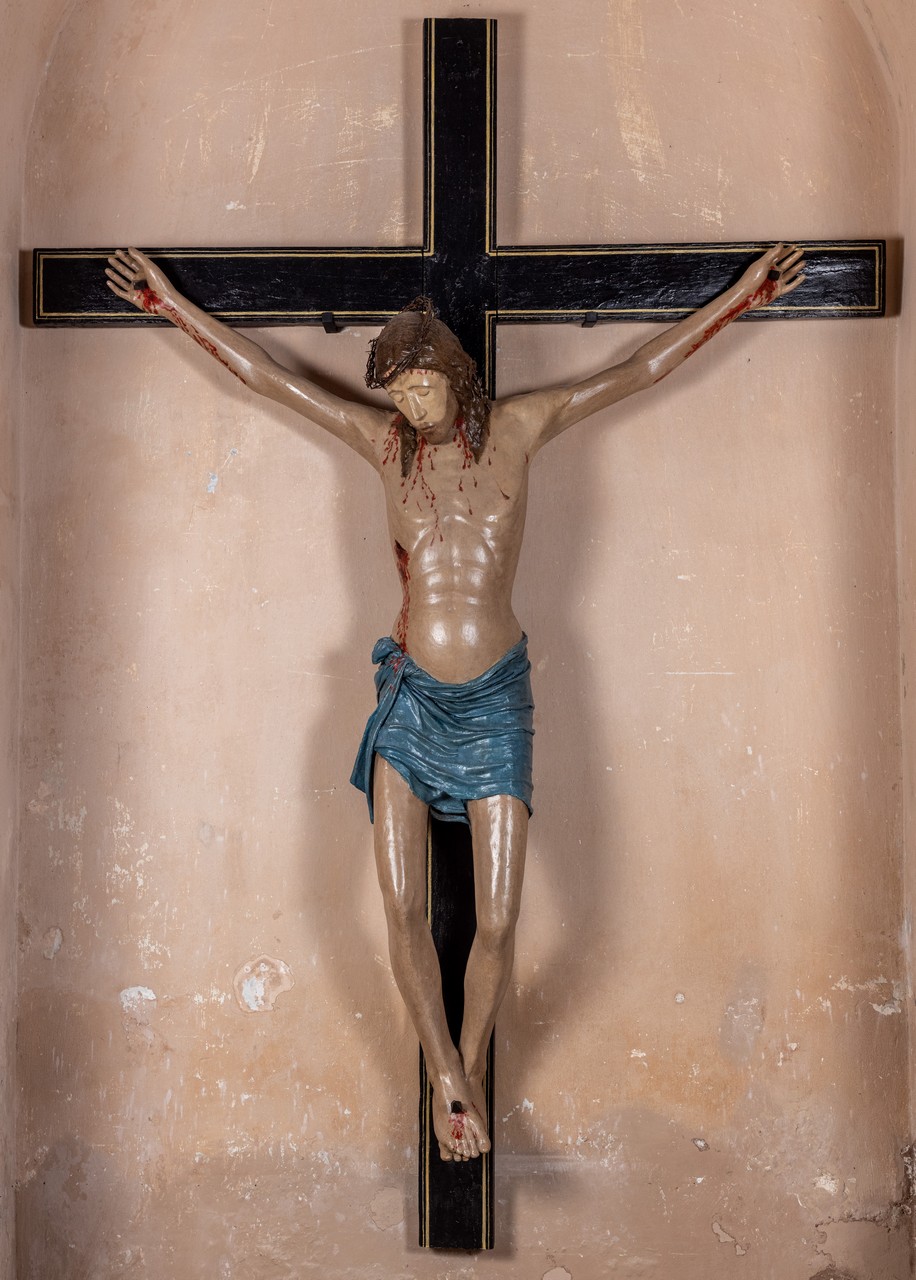 Cristo crocifisso (crocifisso, opera isolata) - ambito umbro (prima metà XV, XVII)