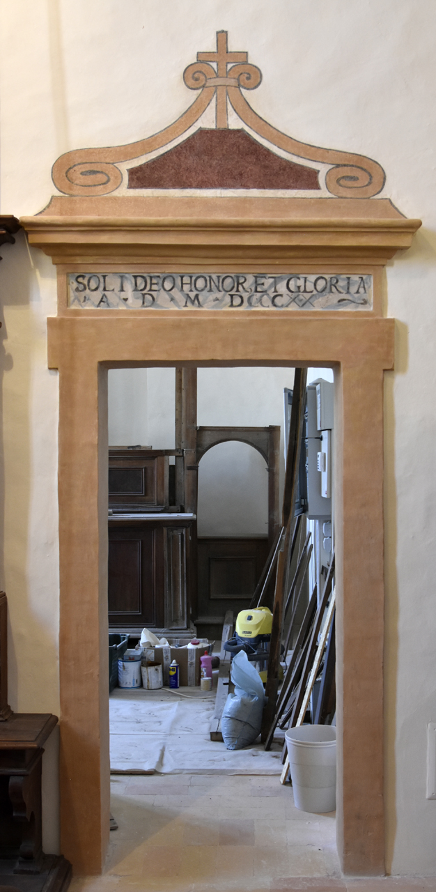 mostra, opera isolata - bottega umbra (XIX)