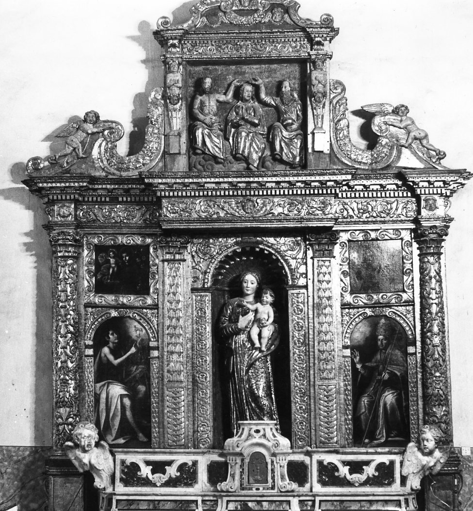 mostra d'altare - bottega molisana (inizio/ fine sec. XVII)