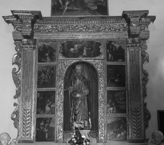 storie della vita di Sant'Antonio (dipinto, ciclo) di Guarino Francesco (attribuito) (secondo quarto sec. XVII)