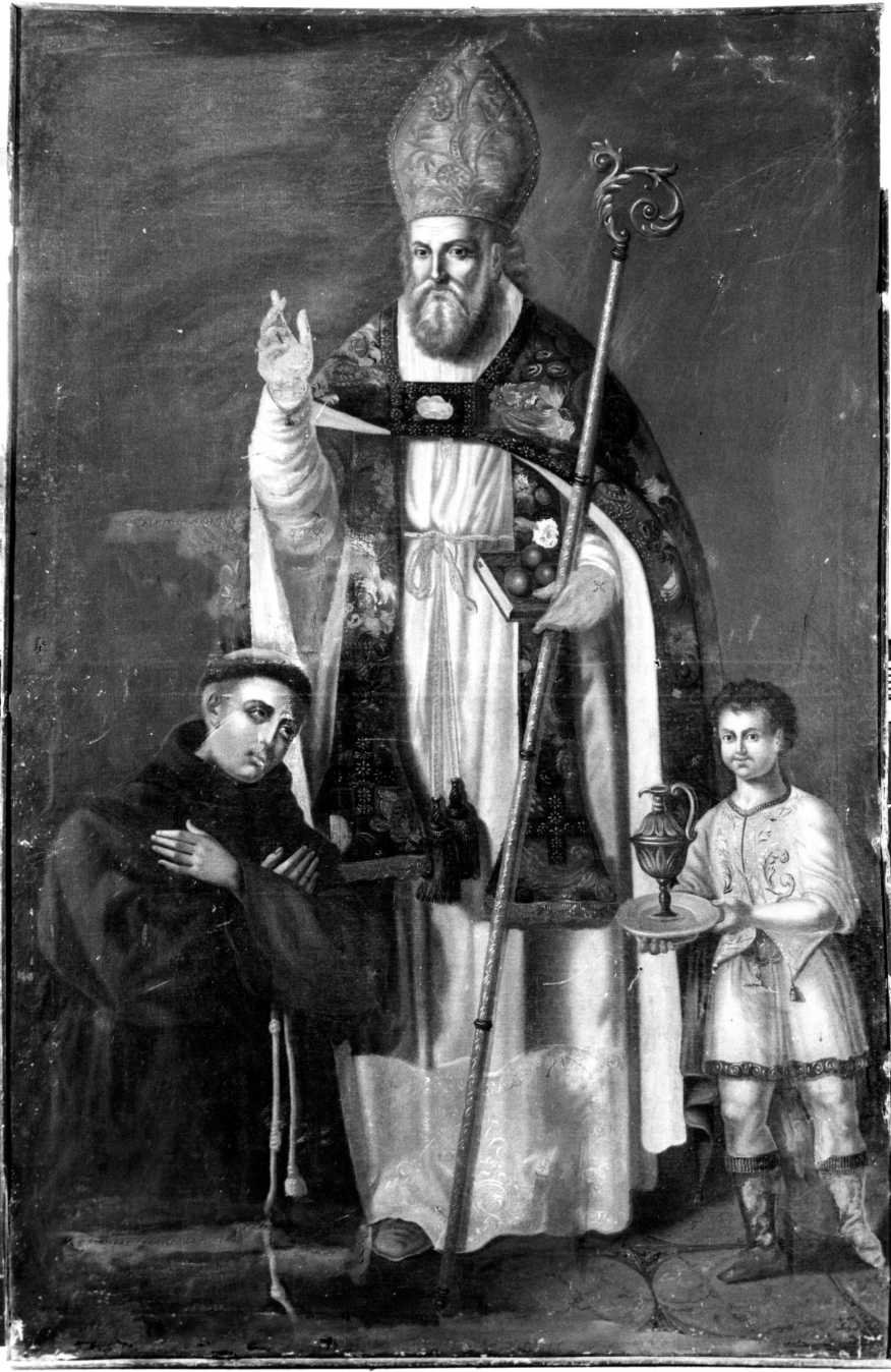 San Nicola di Bari (dipinto) - ambito molisano (sec. XVIII)