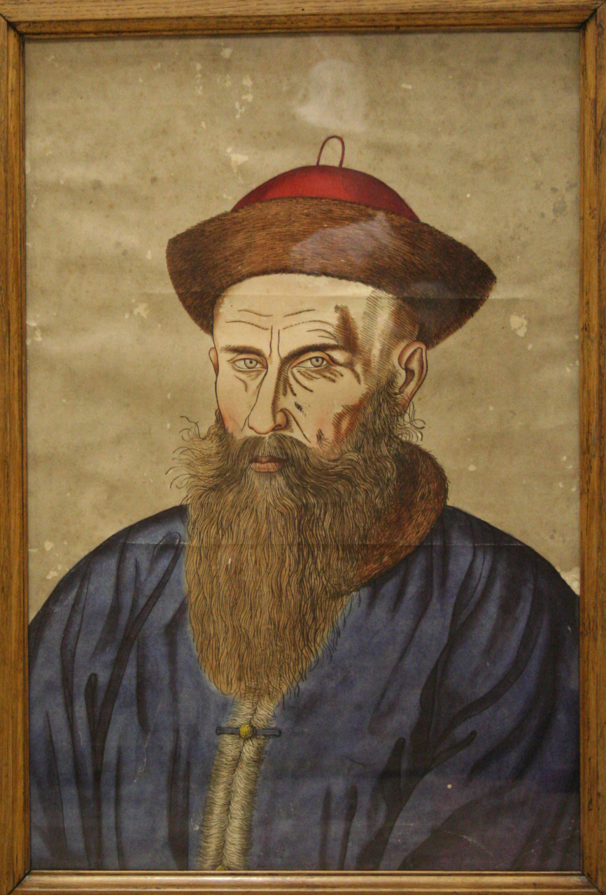 Ritratto di Ferdinand Verbiest (stampa) - ambito cinese (XIX secolo)