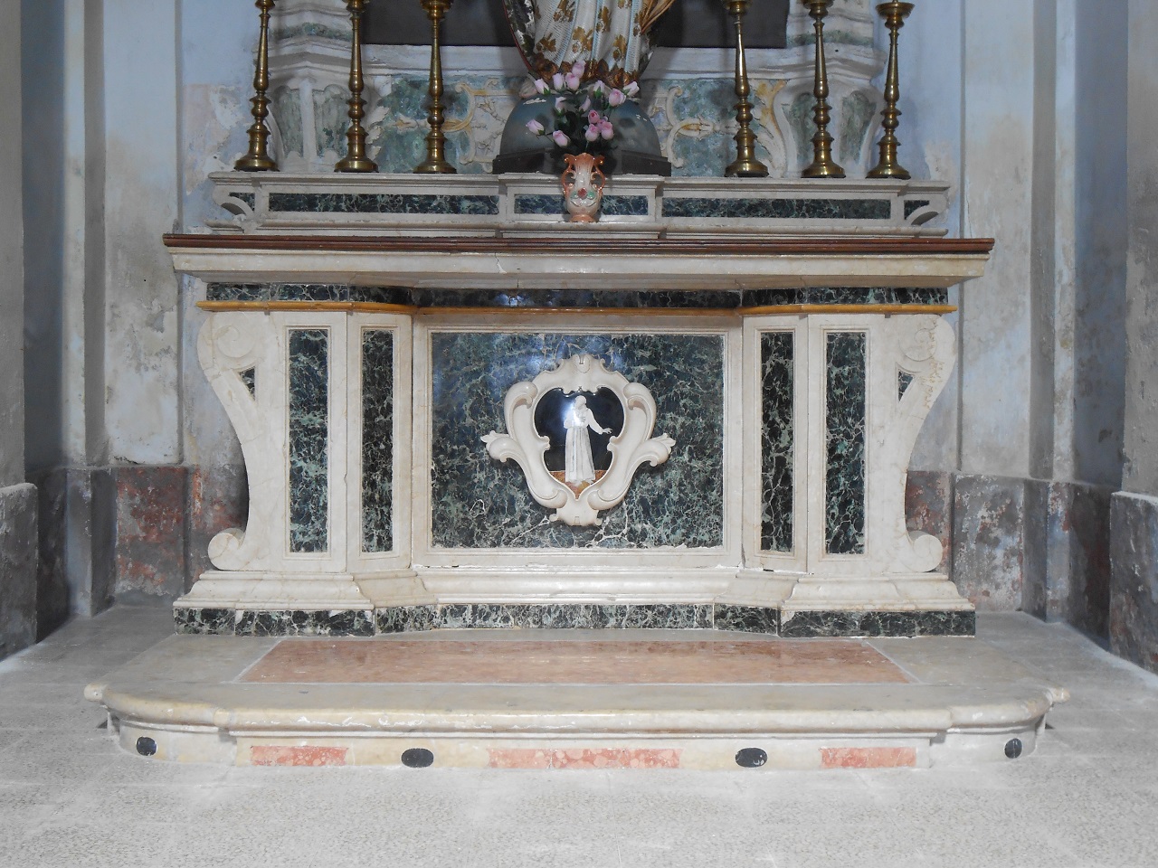 San Francesco d'Assisi (altare, opera isolata) - bottega bresciana (terzo quarto sec. XVIII)