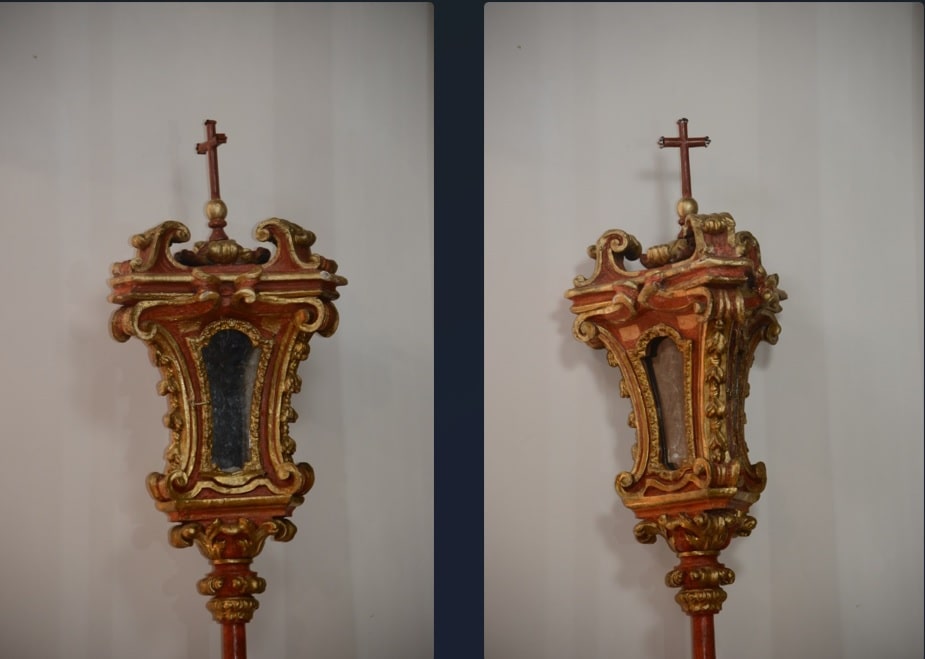 lampione di / (attribuito) - ambito viterbese (XVIII)