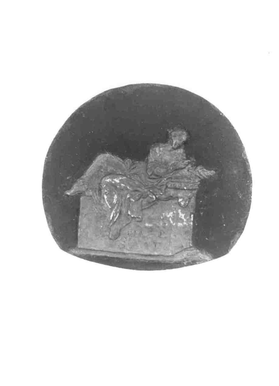 personificazione della Botanica (rilievo) - bottega toscana, bottega bolognese (XVIII)