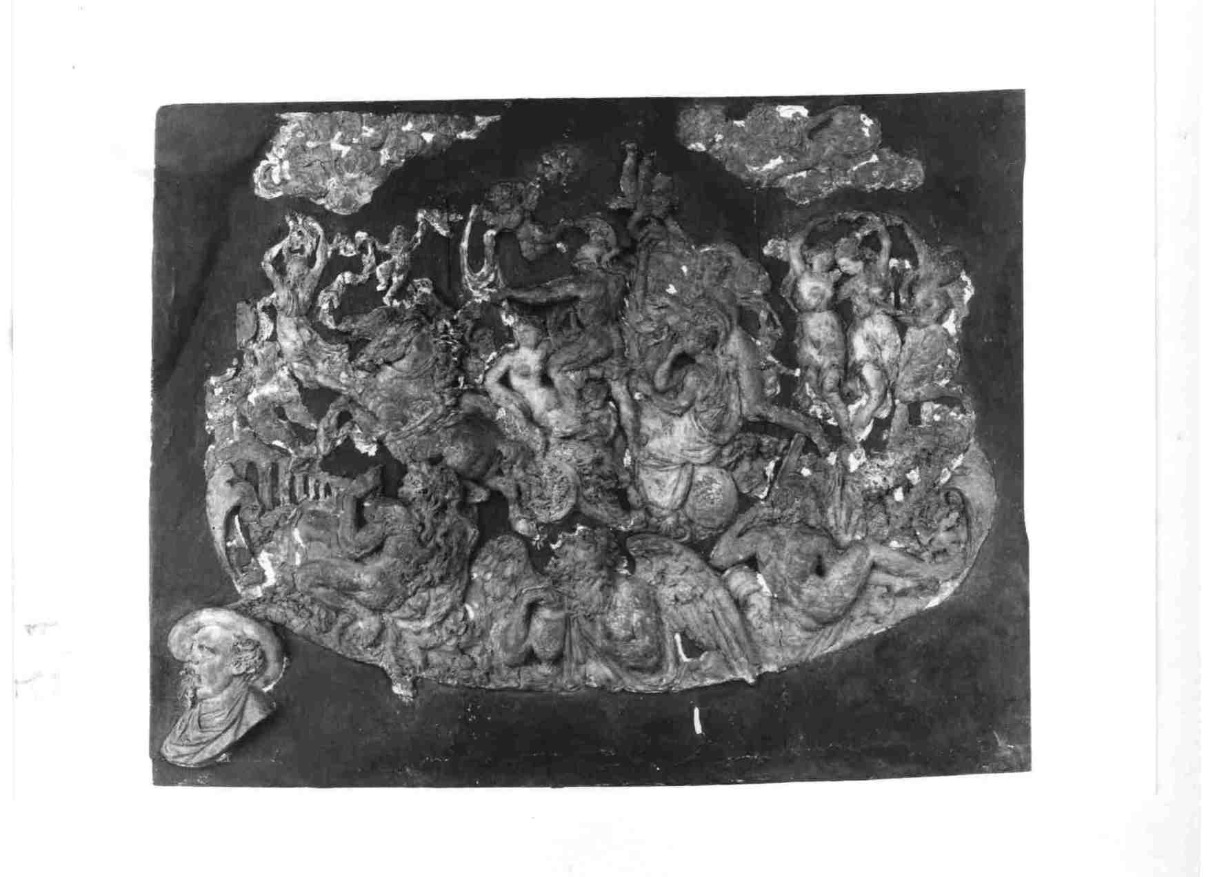 scena mitologica (rilievo) - bottega toscana (XIX)