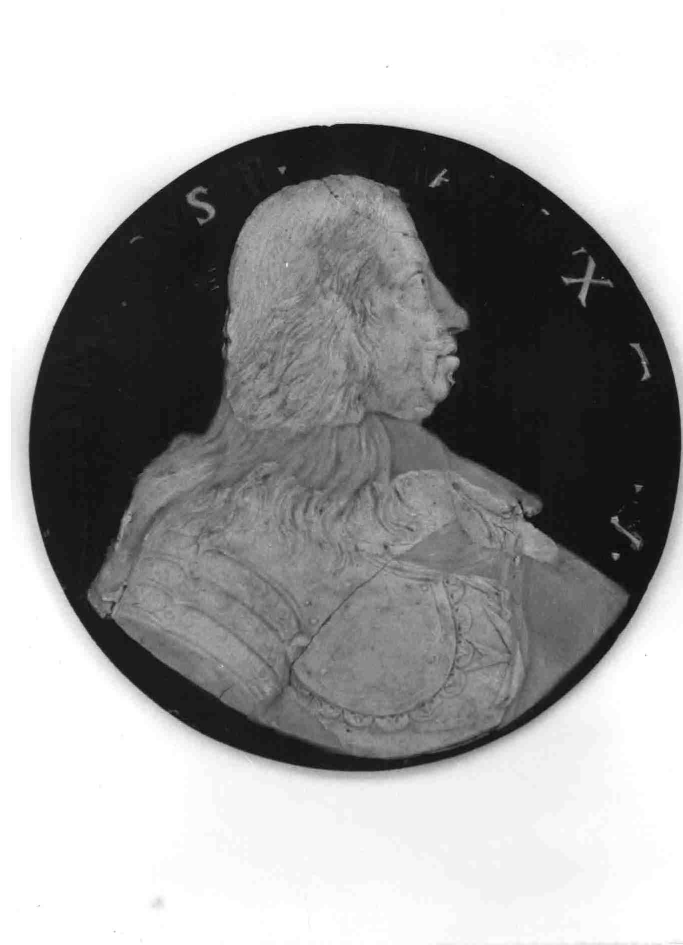 ritratto di Ferdinando II dei Medici (rilievo) - bottega toscana (XVIII)