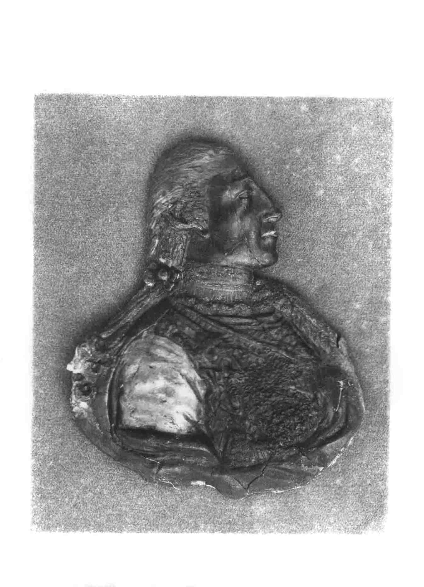 ritratto maschile (rilievo) - bottega toscana (XIX)