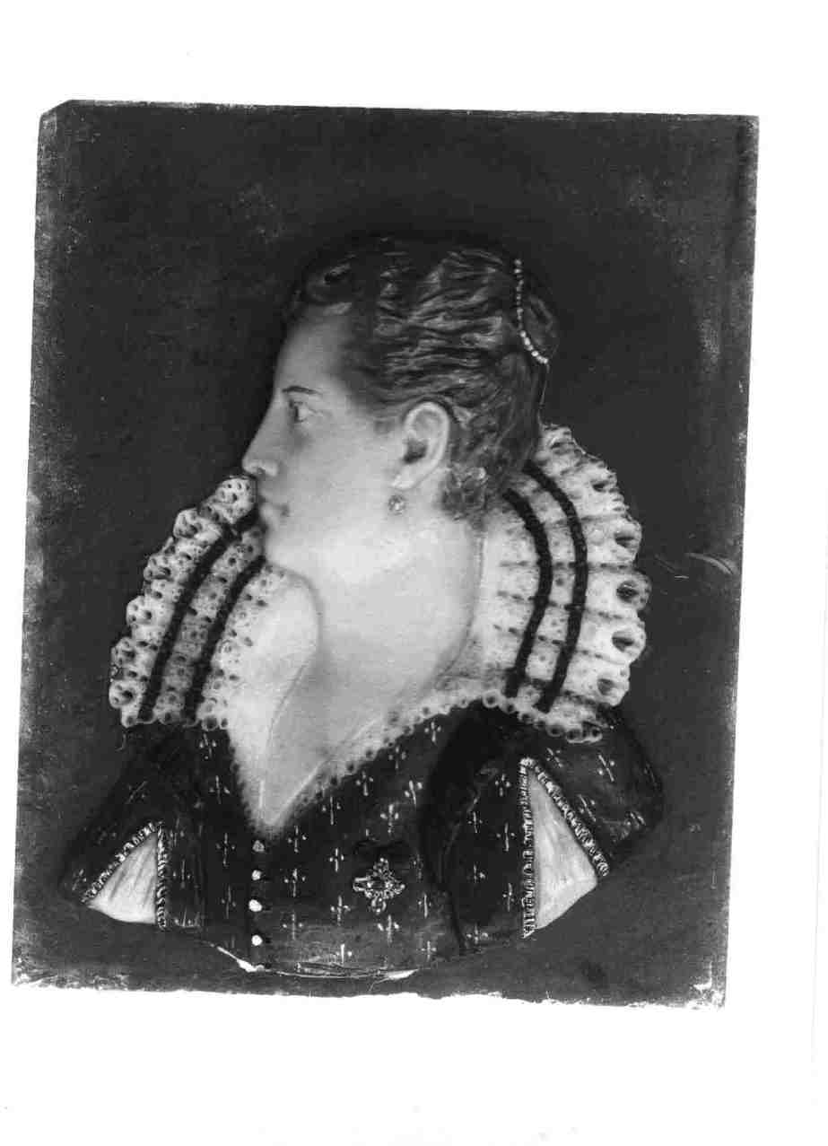 ritratto di Bianca Cappello (rilievo) - bottega toscana (XIX)