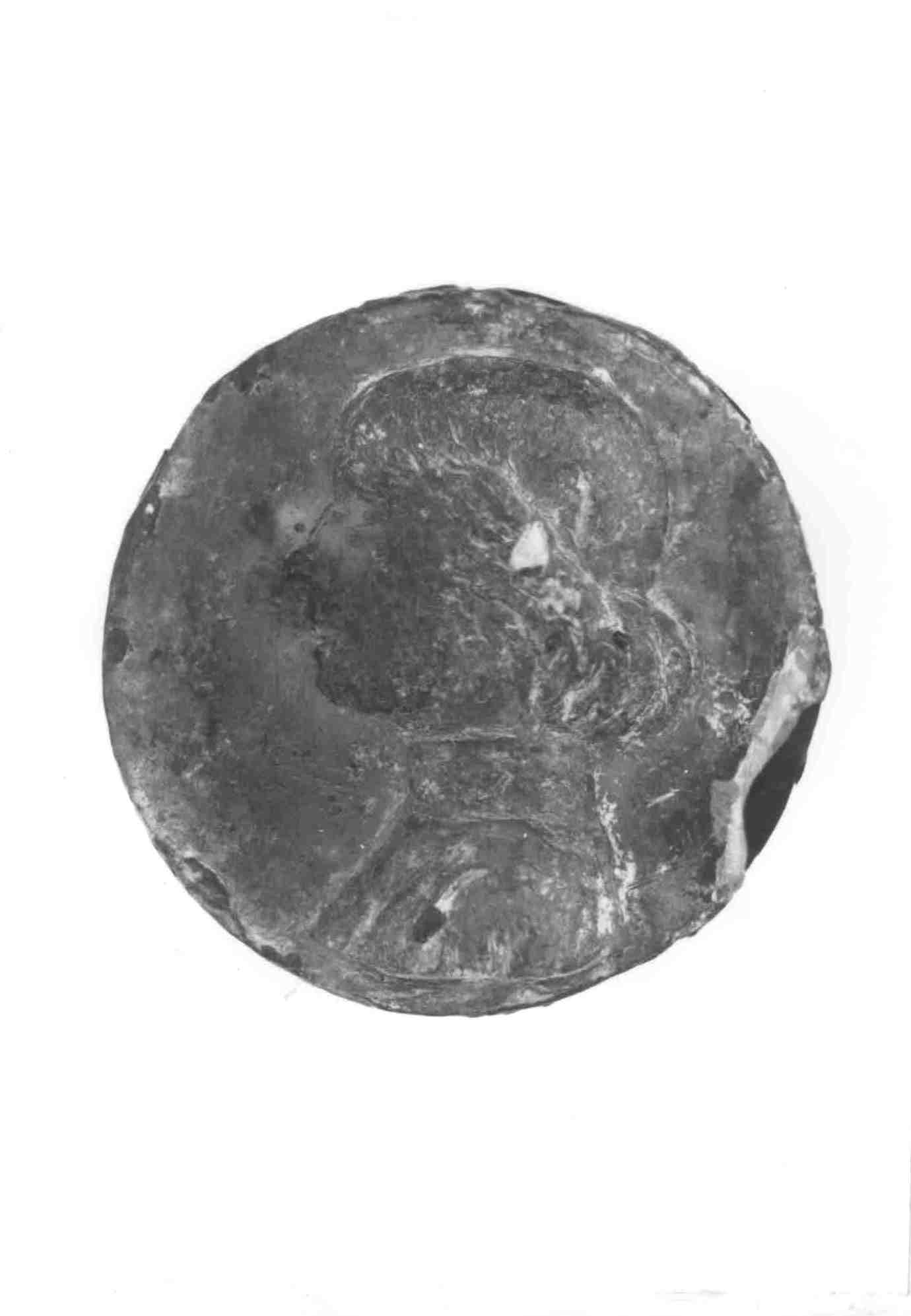 ritratto di Costanzo Sforza (rilievo) - bottega toscana (sec. XIX)