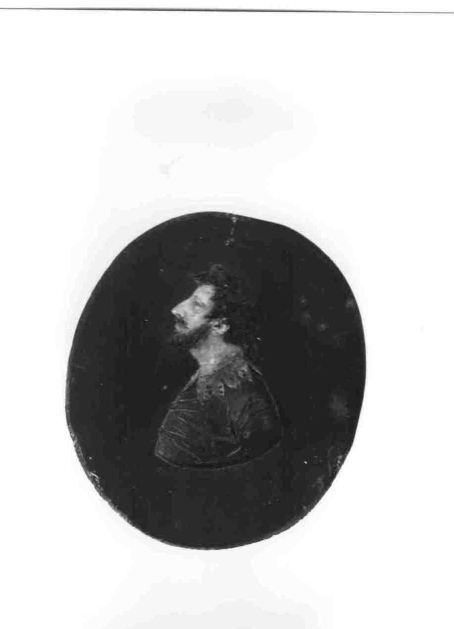 ritratto maschile (rilievo) - bottega toscana (XVIII-XIX)