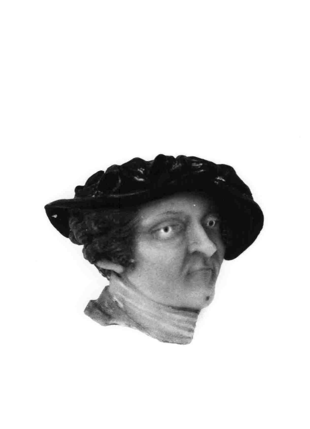 ritratto maschile (rilievo) - bottega toscana (XIX)