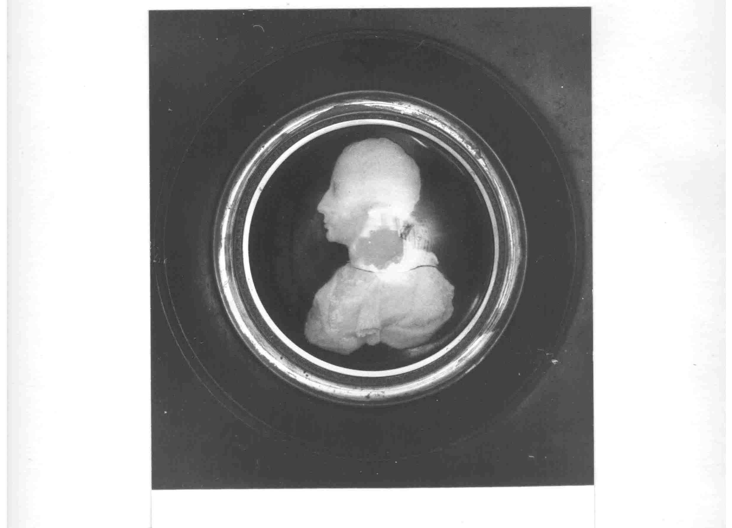 ritratto maschile (rilievo) - bottega toscana (XIX)