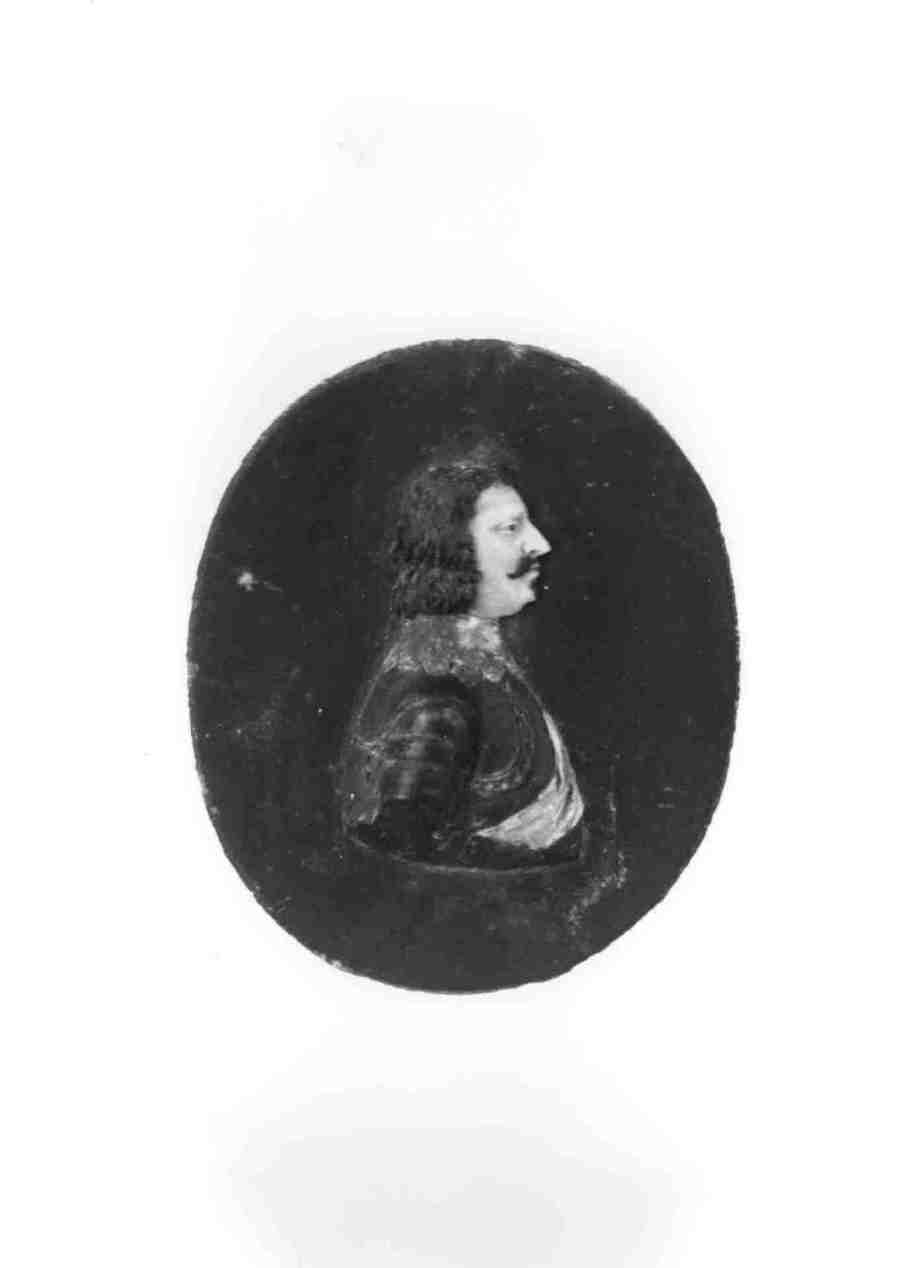 ritratto maschile (rilievo) - bottega toscana (XVIII-XIX)