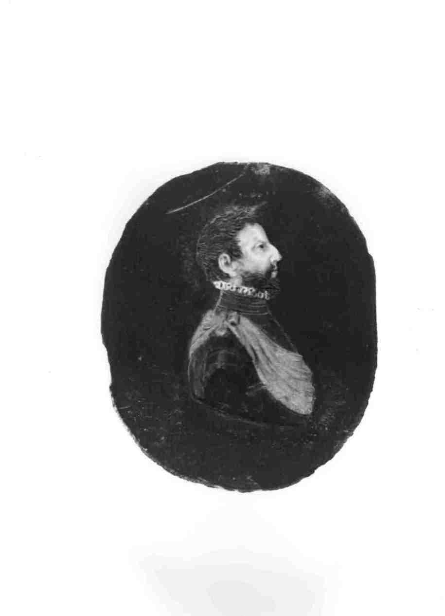 ritratto maschile (rilievo) - bottega toscana (XVIII-XIX)