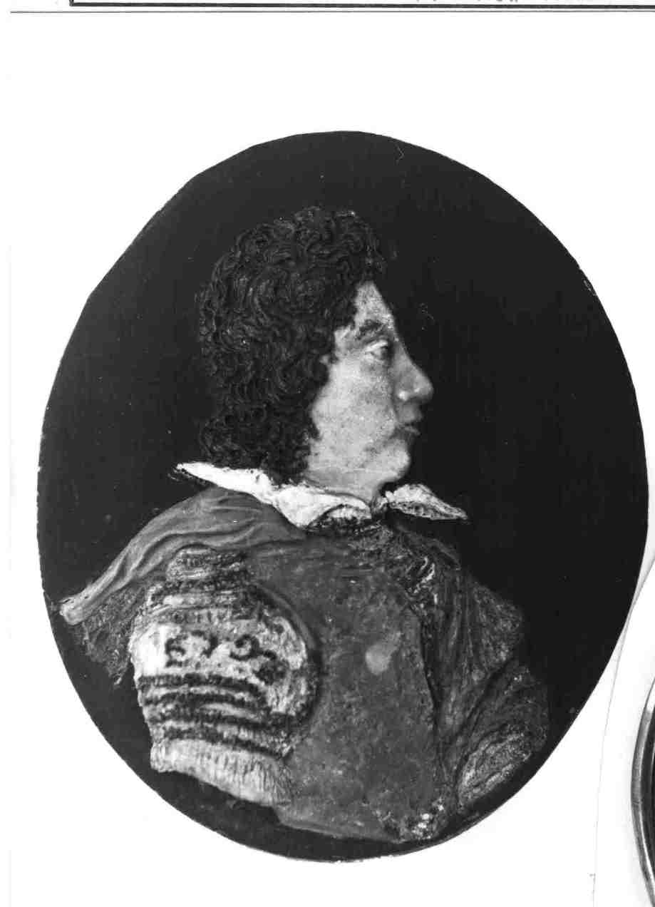 ritratto maschile (rilievo) - bottega toscana (XIX)