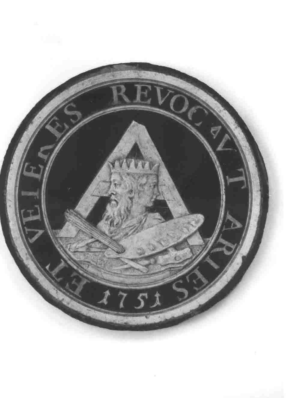 allegoria delle arti figurative (rilievo) - bottega toscana, bottega bolognese (XVIII)