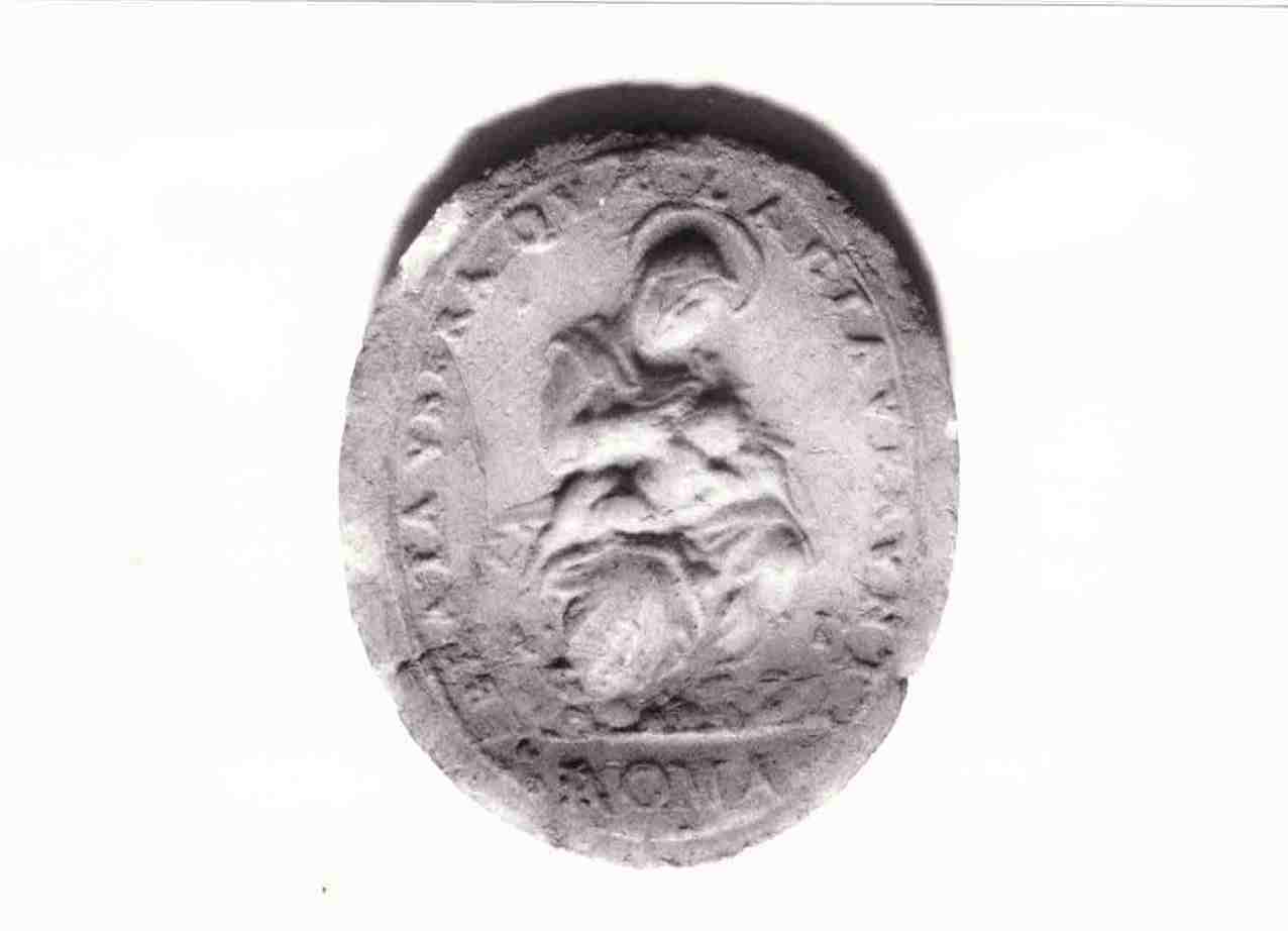 Madonna con Bambino (Agnus Dei) - bottega romana (XVII)