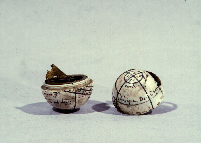 orologio solare, da tasca (ca XVII sec)