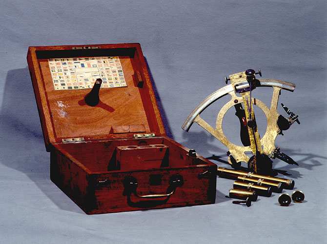 sestante - manifattura francese (XIX)