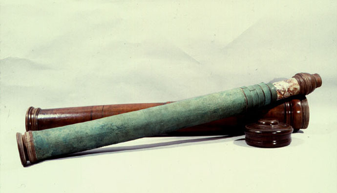 cannocchiale - manifattura tedesca (inizio XVIII)