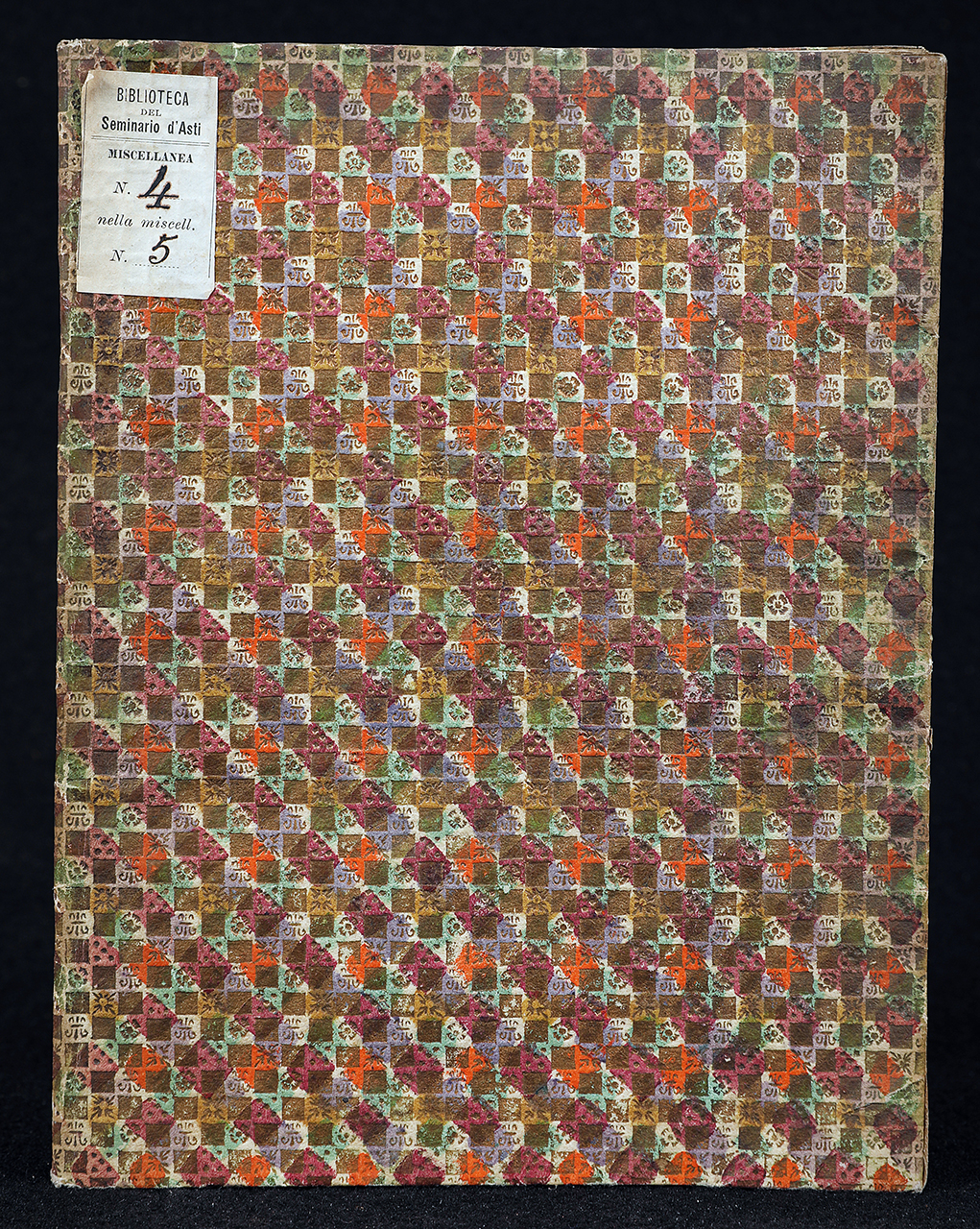 legatura piena, opera isolata - ambito italiano (prima metà XVIII)