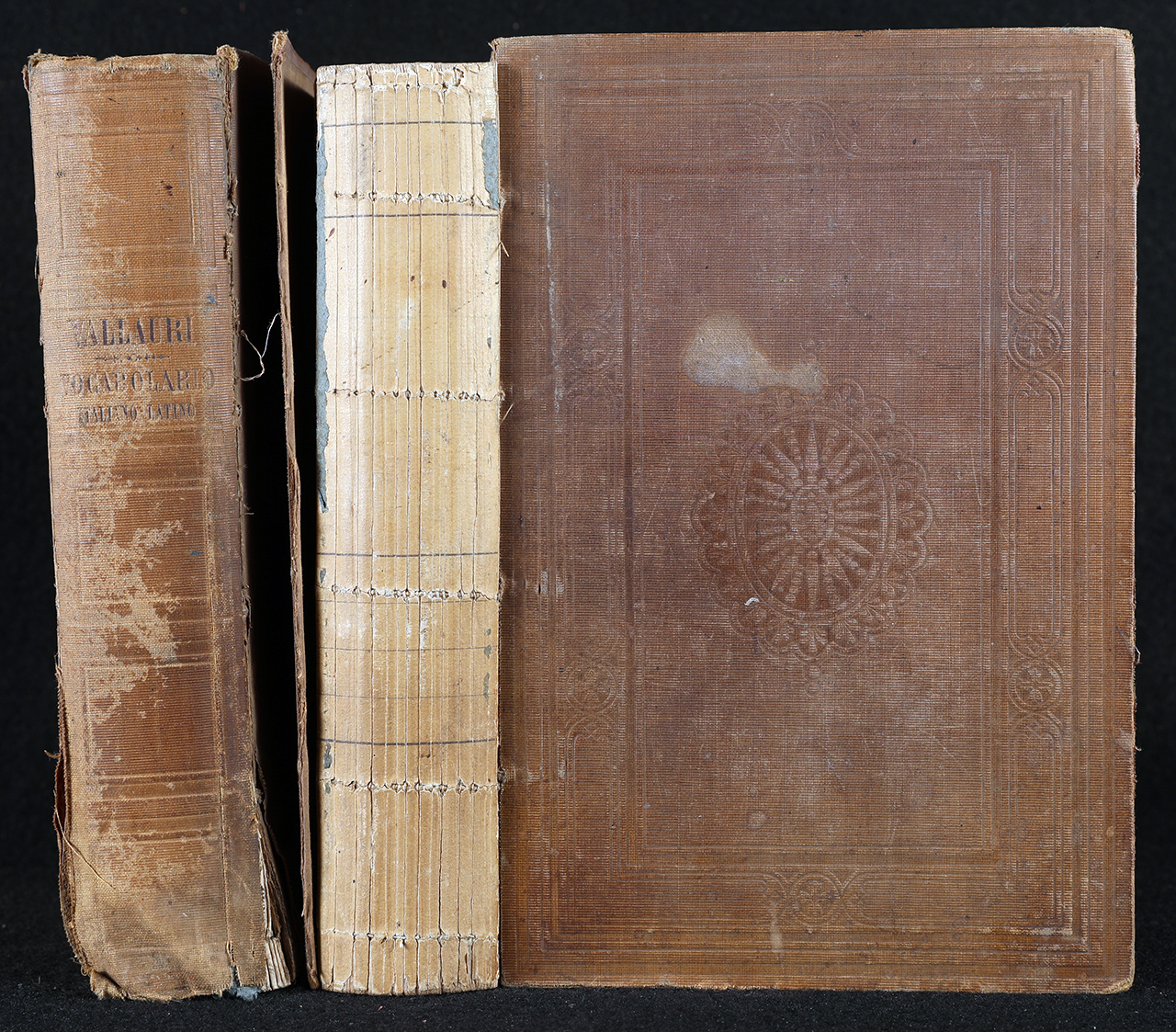 legatura piena, serie - ambito italiano (seconda metà XIX)