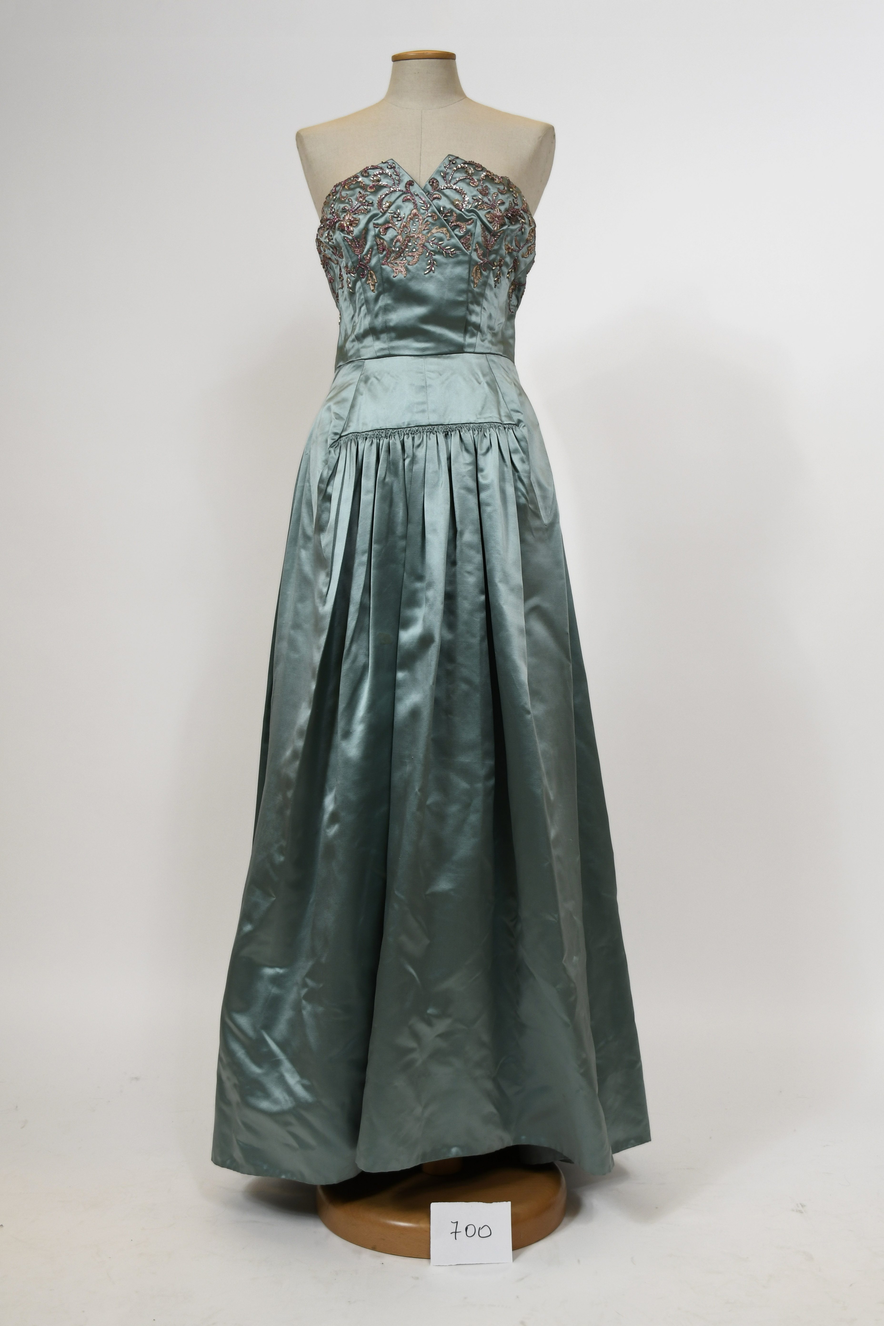 abito, civile, da sera, femminile - sartoria Jacques Fath (metà sec. XX)