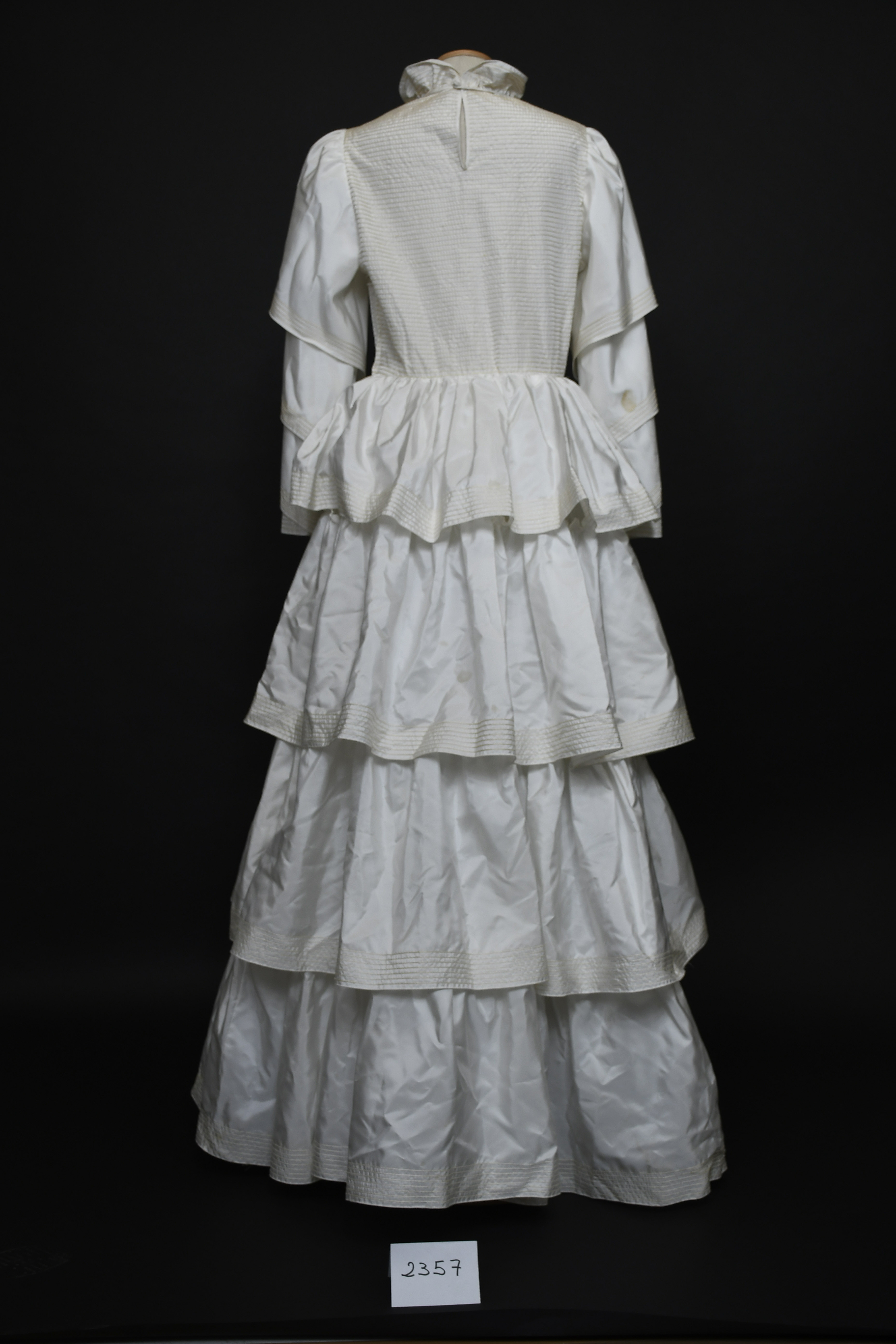 abito da sposa, civile, da nozze, femminile - sartoria torinese Favro (ultimo quarto sec. XX)