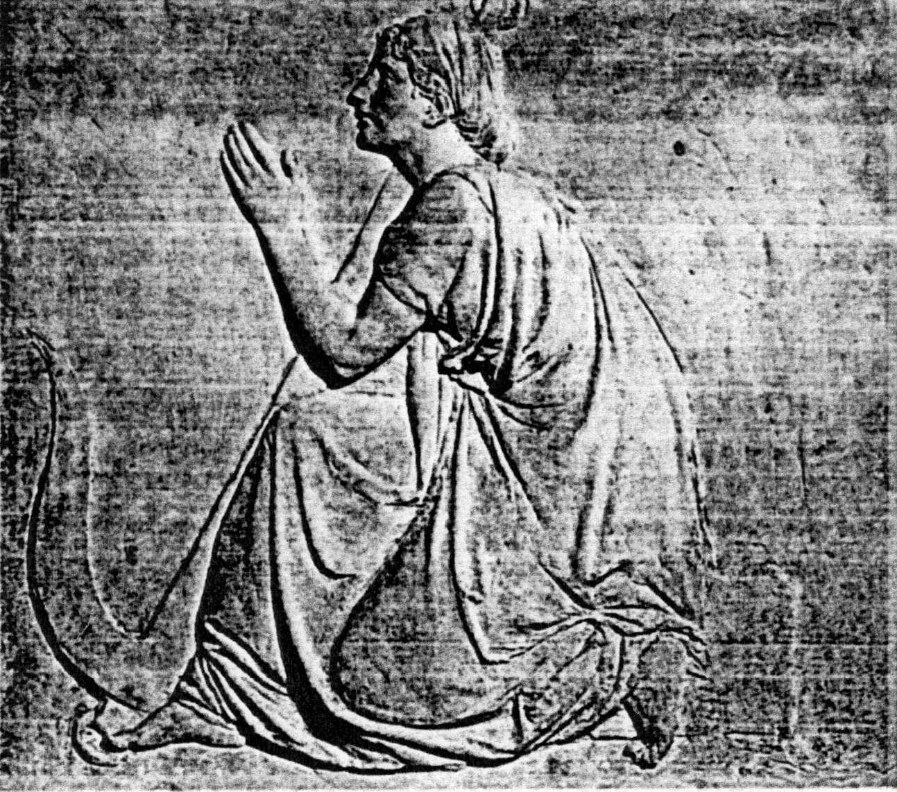 Allegoria della Speranza (scultura) di Duprè Giovanni (attribuito) (seconda metà XIX)