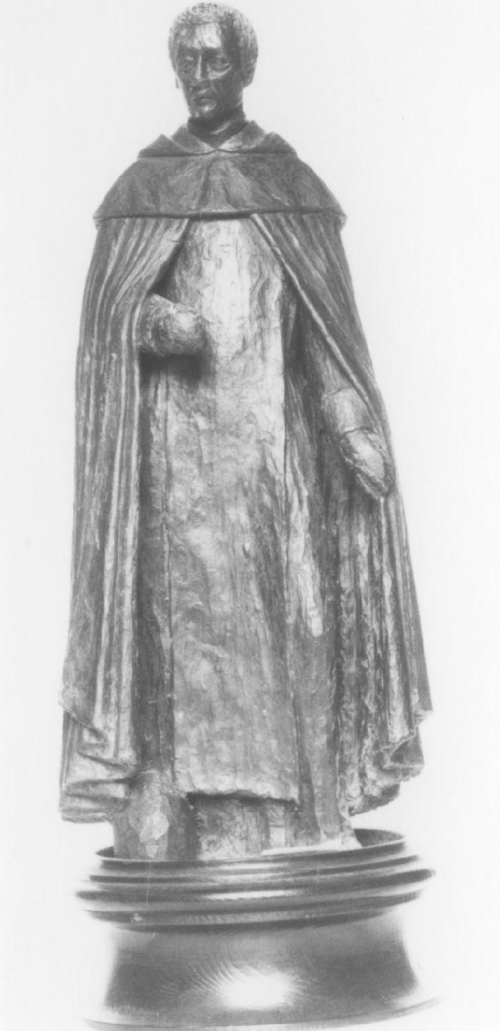 Santo domenicano (scultura miniaturistica)