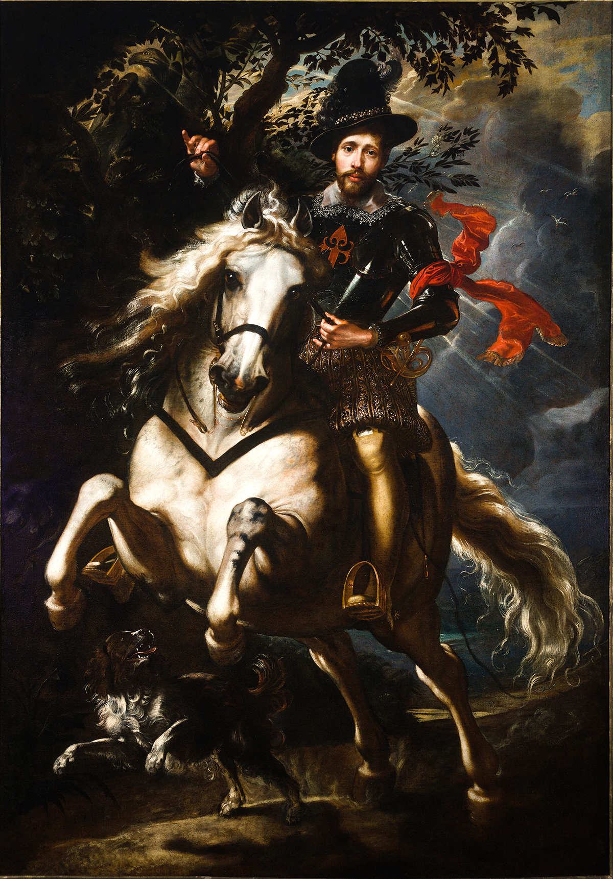 Ritratto di Giovan Carlo Doria a cavallo (dipinto, opera isolata) di Rubens, Pieter Paul (XVII)