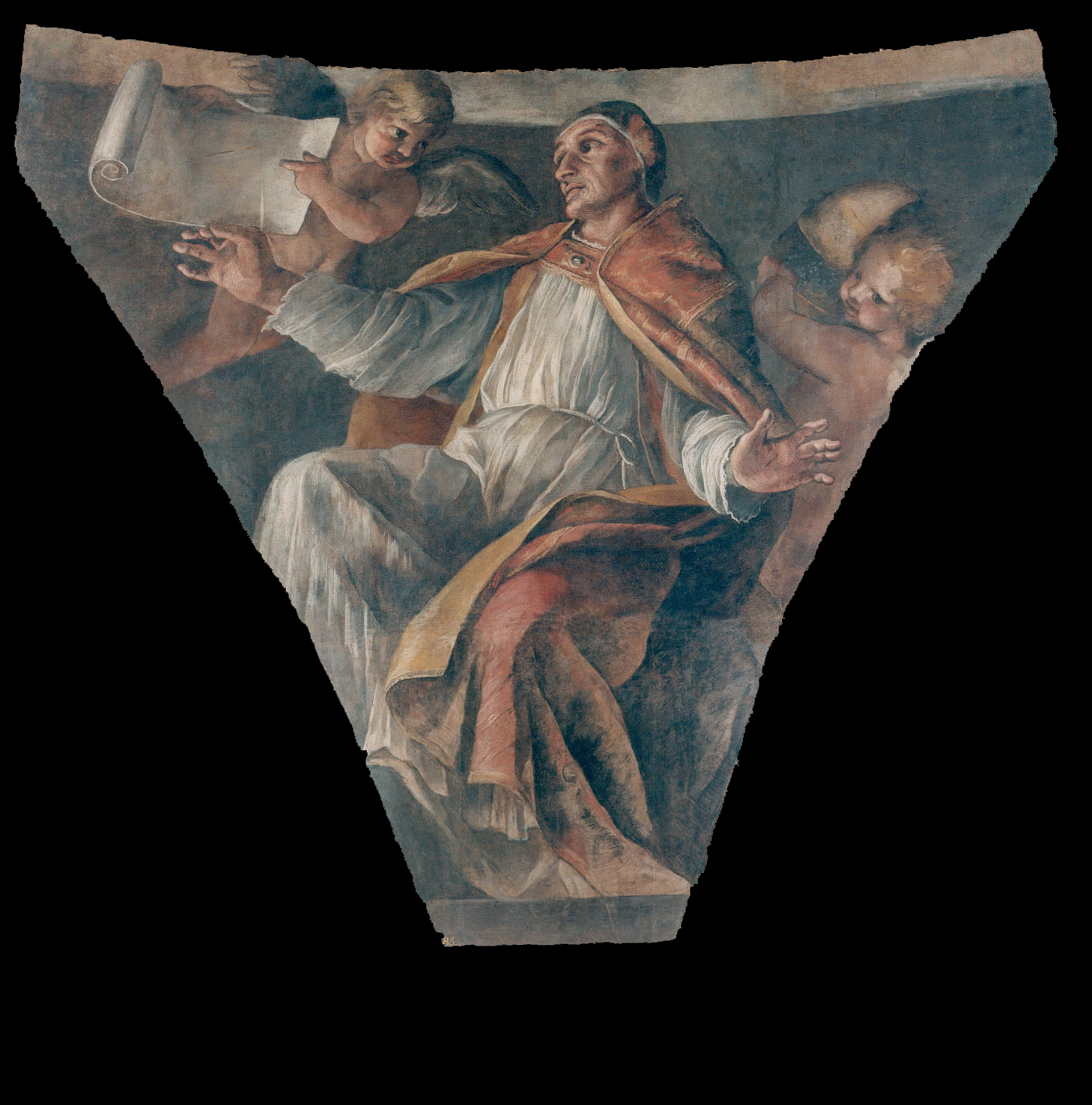 San Leone Magno (dipinto) di Sacchi Andrea - ambito romano (prima metà XVII)