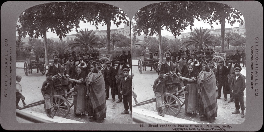 Palermo – piazza Vittoria (positivo) di anonimo (inizio XX)