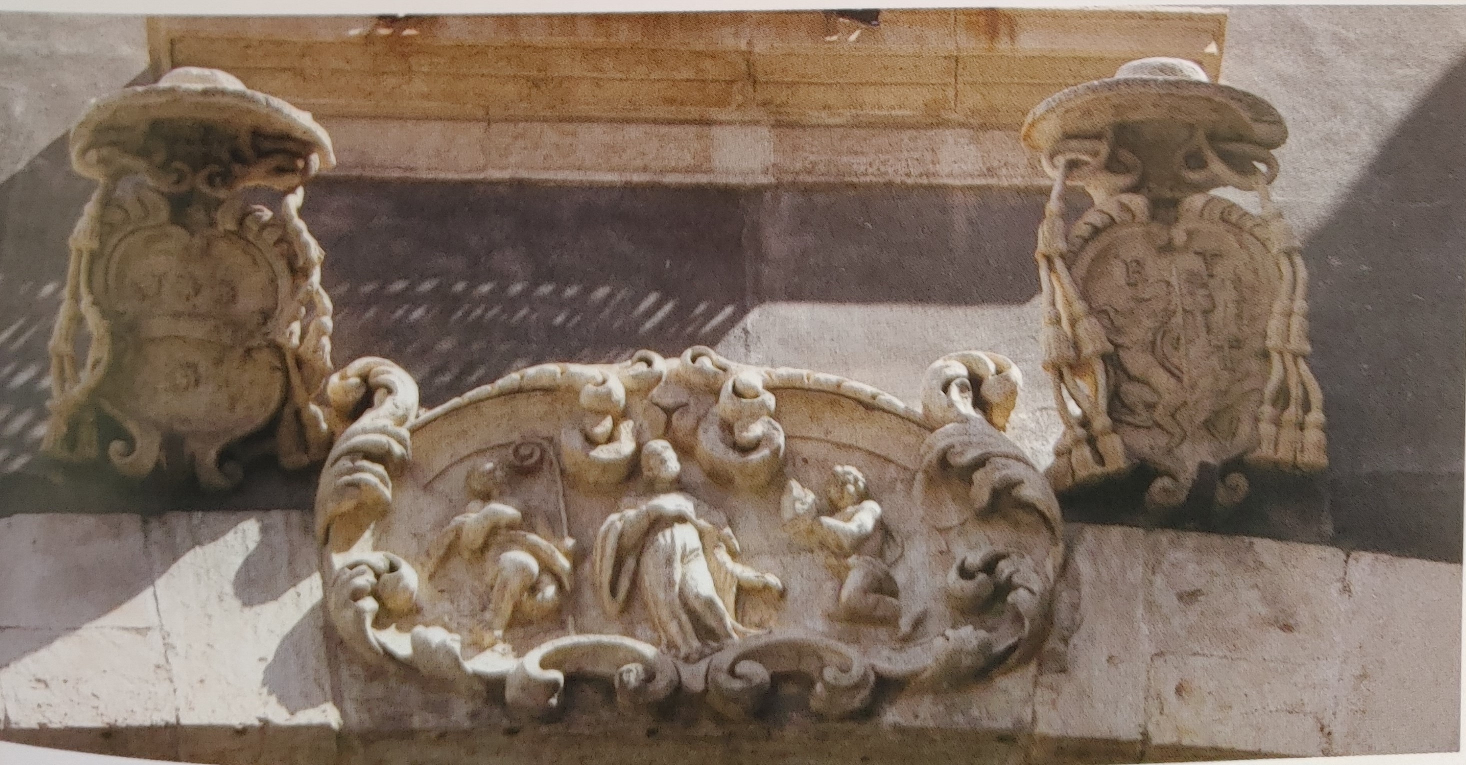 San Benedetto (fastigio, elemento d'insieme) di ignoto (scuola) - ambito siciliano (inizio XVIII)